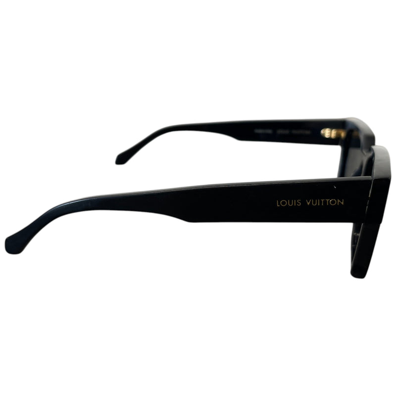 Men's LV Escape Square Sunglasses Black