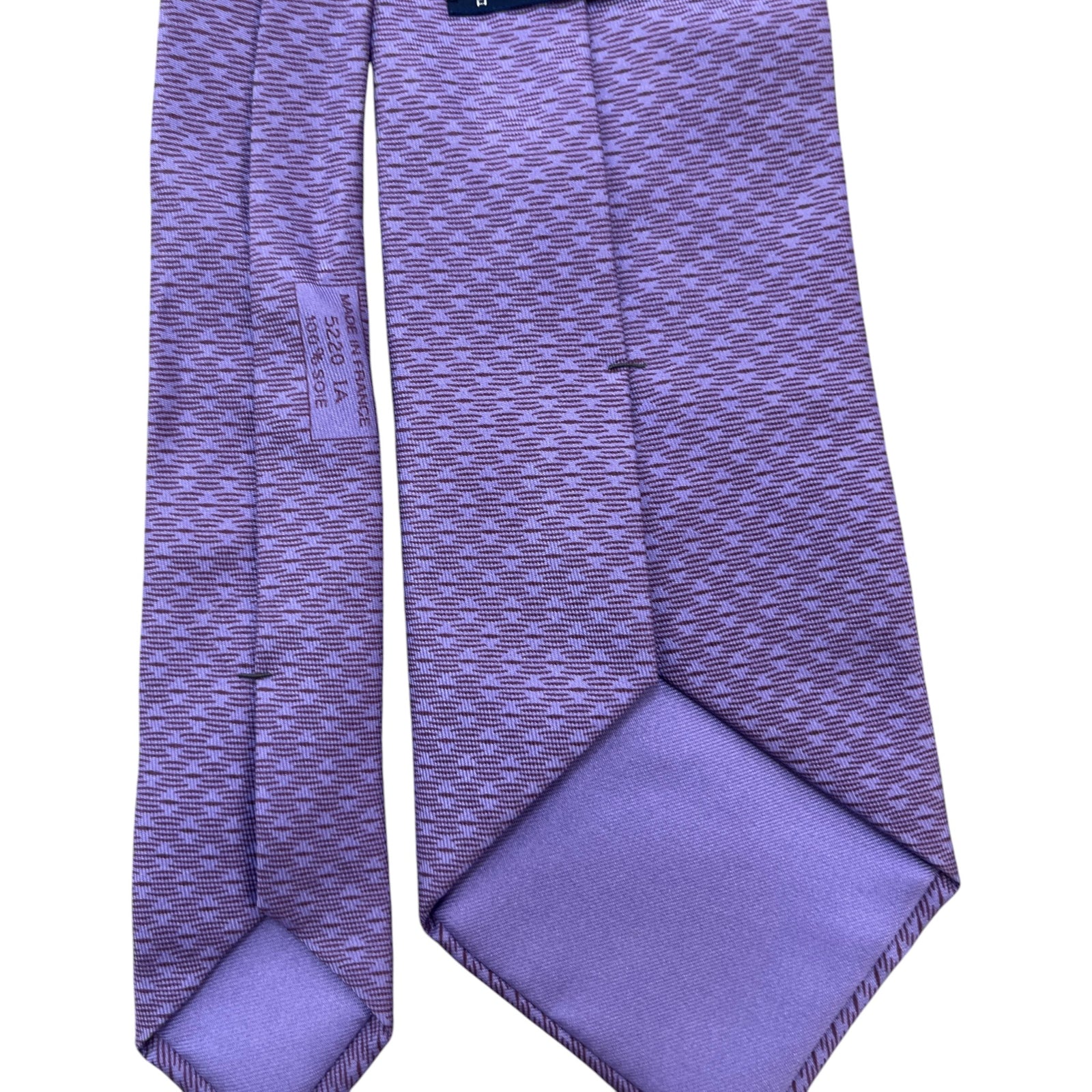 Men's Printed Tie Purple - Photo 9