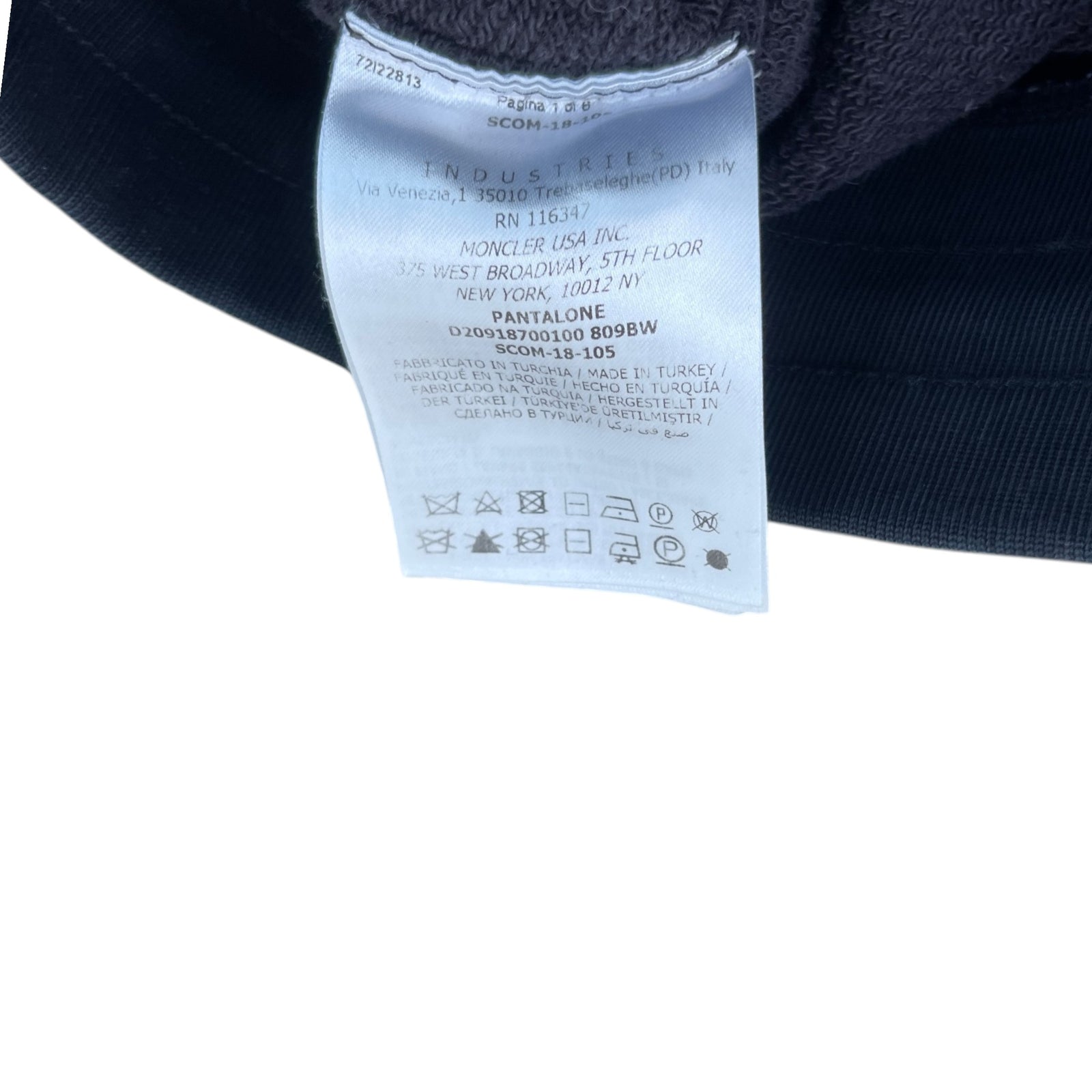 Men's Patalone Camo Joggers Black Size L / W34 - Photo 9