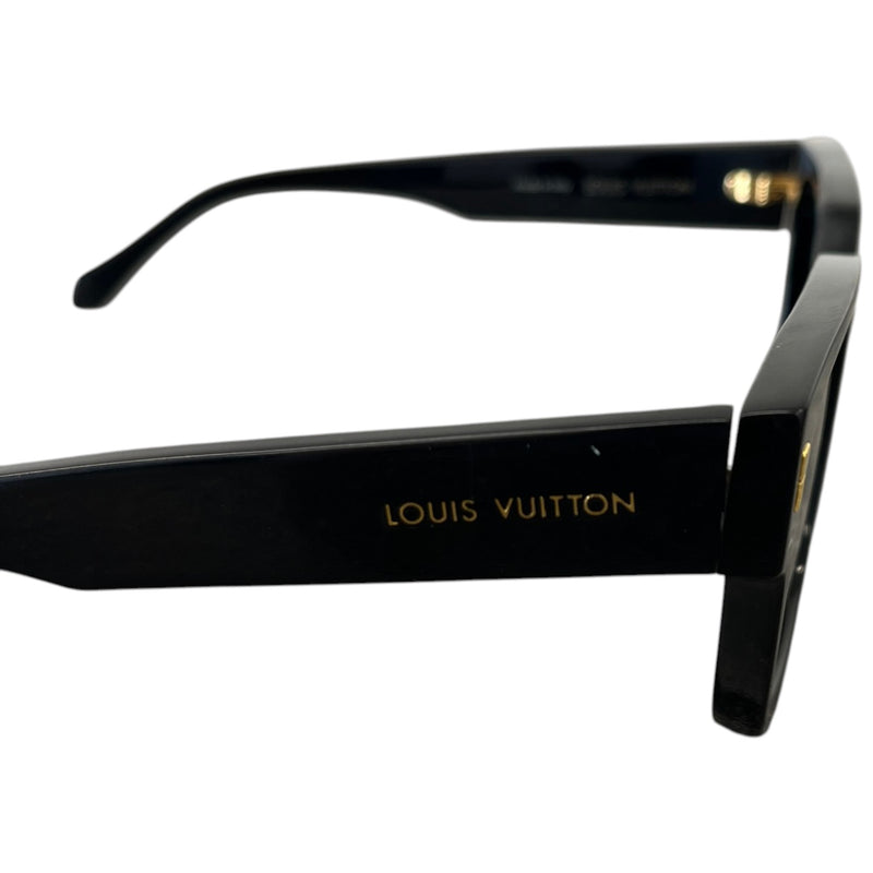 Men's LV Escape Square Sunglasses Black