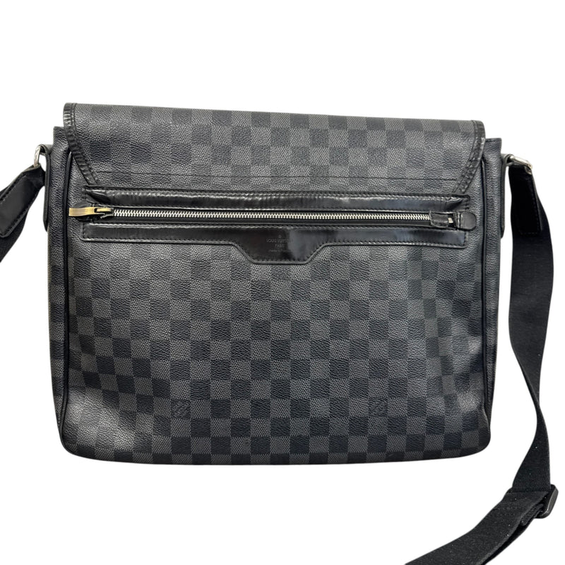 Men's Damier Graphite Daniel MM Messenger Bag Black