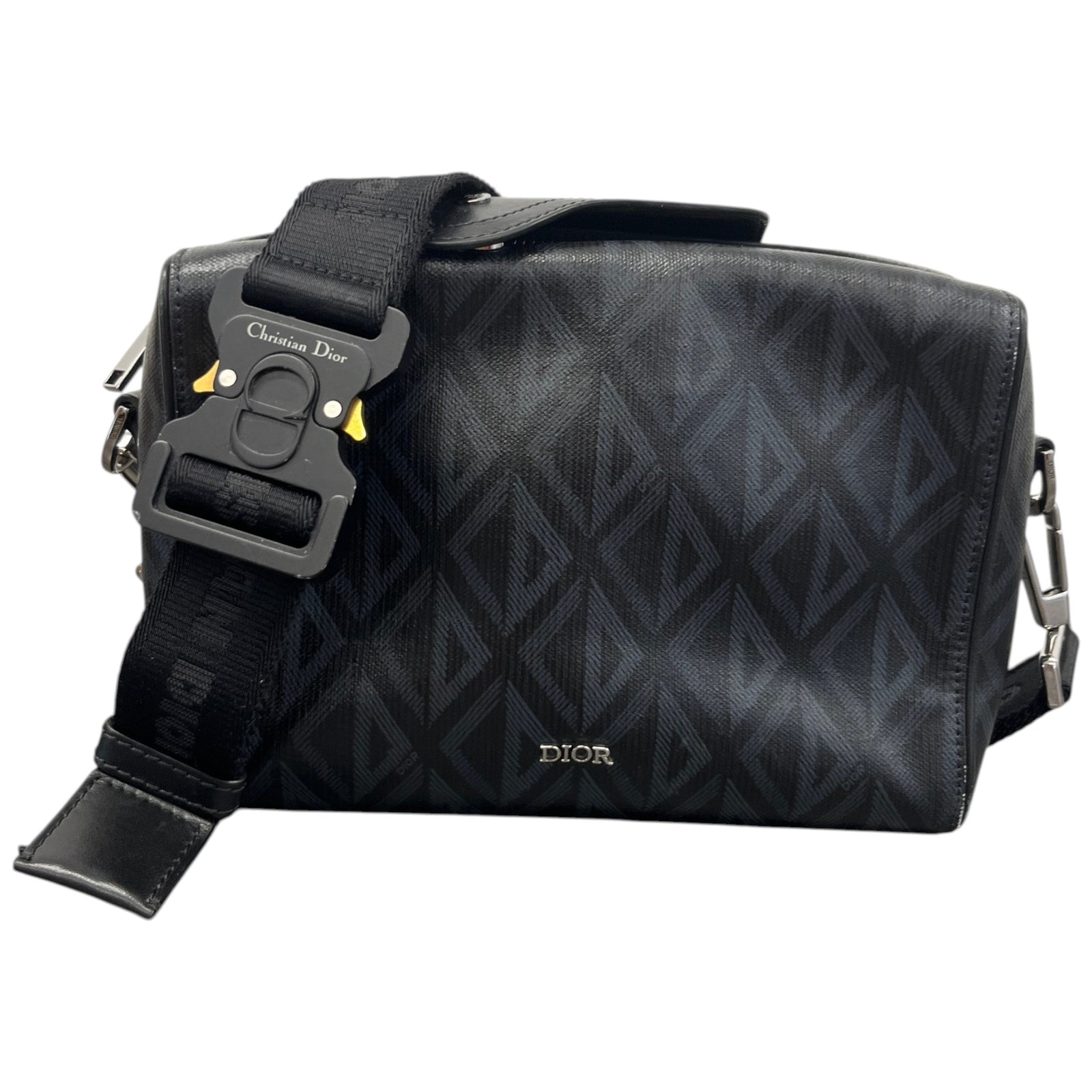 Men's Cd Diamond Lingot 22 Messenger Bag Black - Photo 1