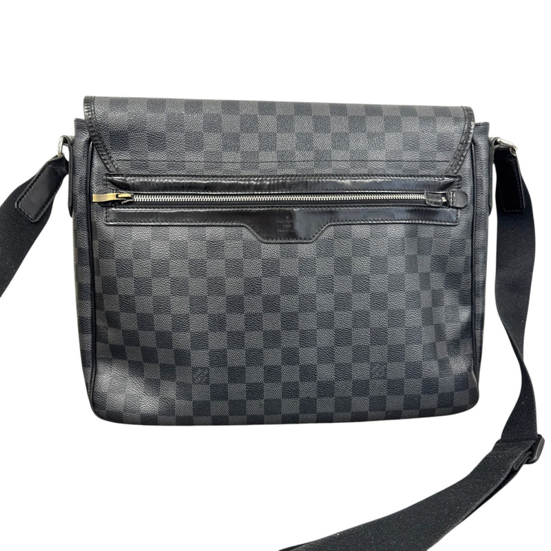 Men's Damier Graphite Daniel MM Messenger Bag Black