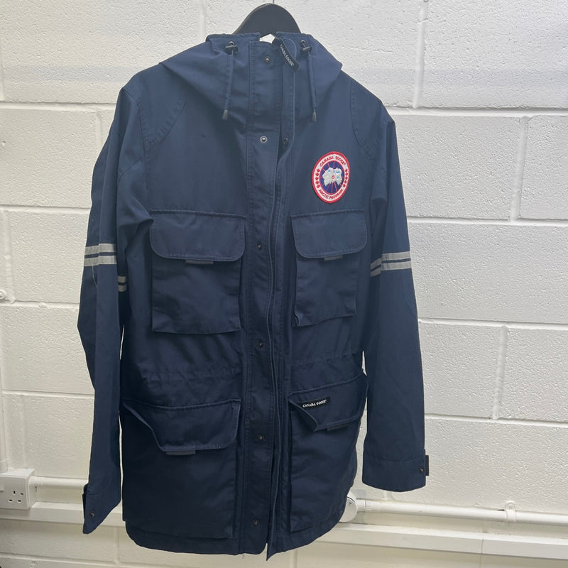 Men's Science Research Down Jacket Navy Size L