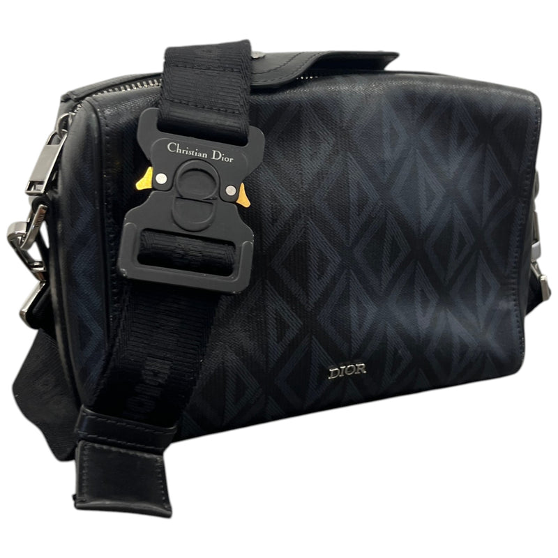 Men's Cd Diamond Lingot 22 Messenger Bag Black