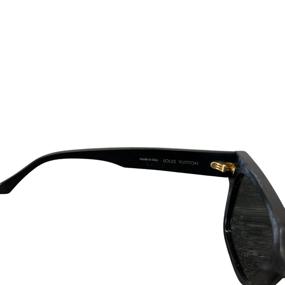 Men's LV Escape Square Sunglasses Black - Photo 9
