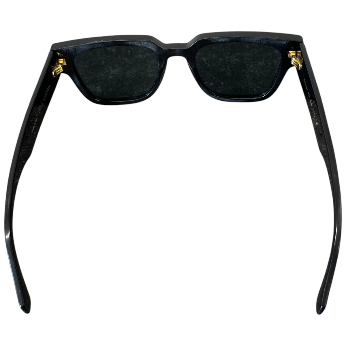 Men's LV Escape Square Sunglasses Black - Photo 4