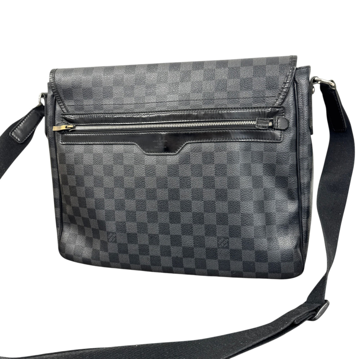 Men's Damier Graphite Daniel MM Messenger Bag Black - Photo 8