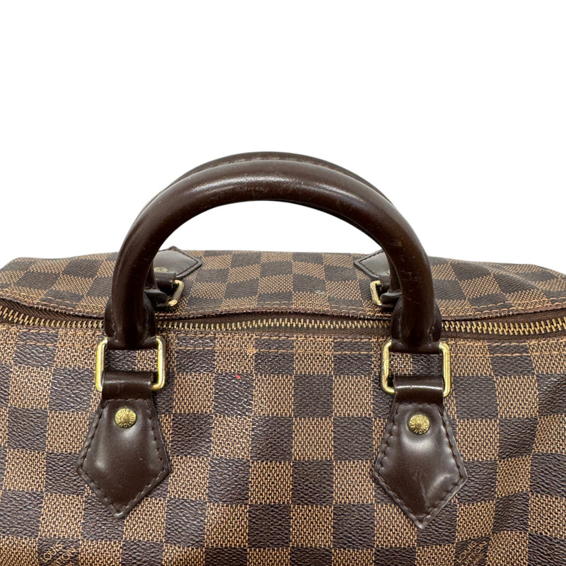 Women's Damier Ebene Speedy 30 Bag Brown