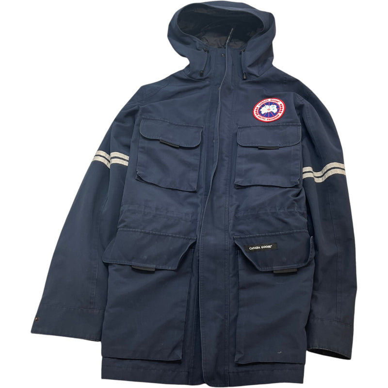 Men's Science Research Down Jacket Navy Size L