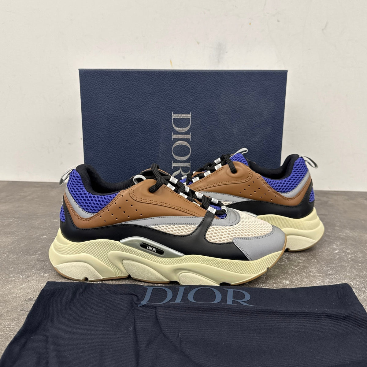Men's B22 Low Trainers Brown Size UK 9 / EU 43 - Photo 12