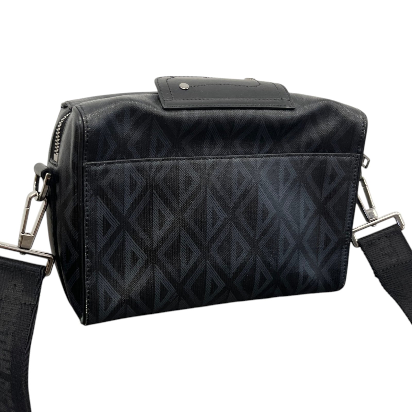 Men's Cd Diamond Lingot 22 Messenger Bag Black - Photo 8