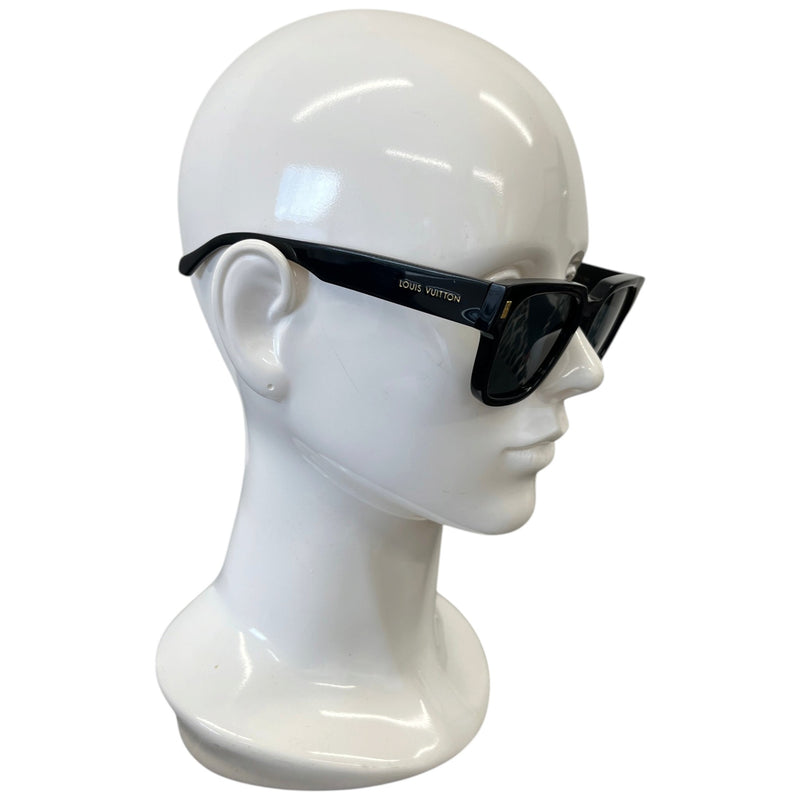 Men's LV Escape Square Sunglasses Black