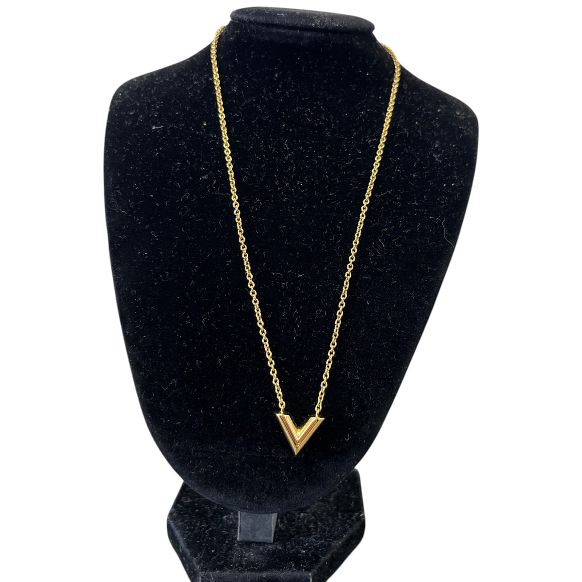 Women's Essential V Necklace Gold - Photo 2