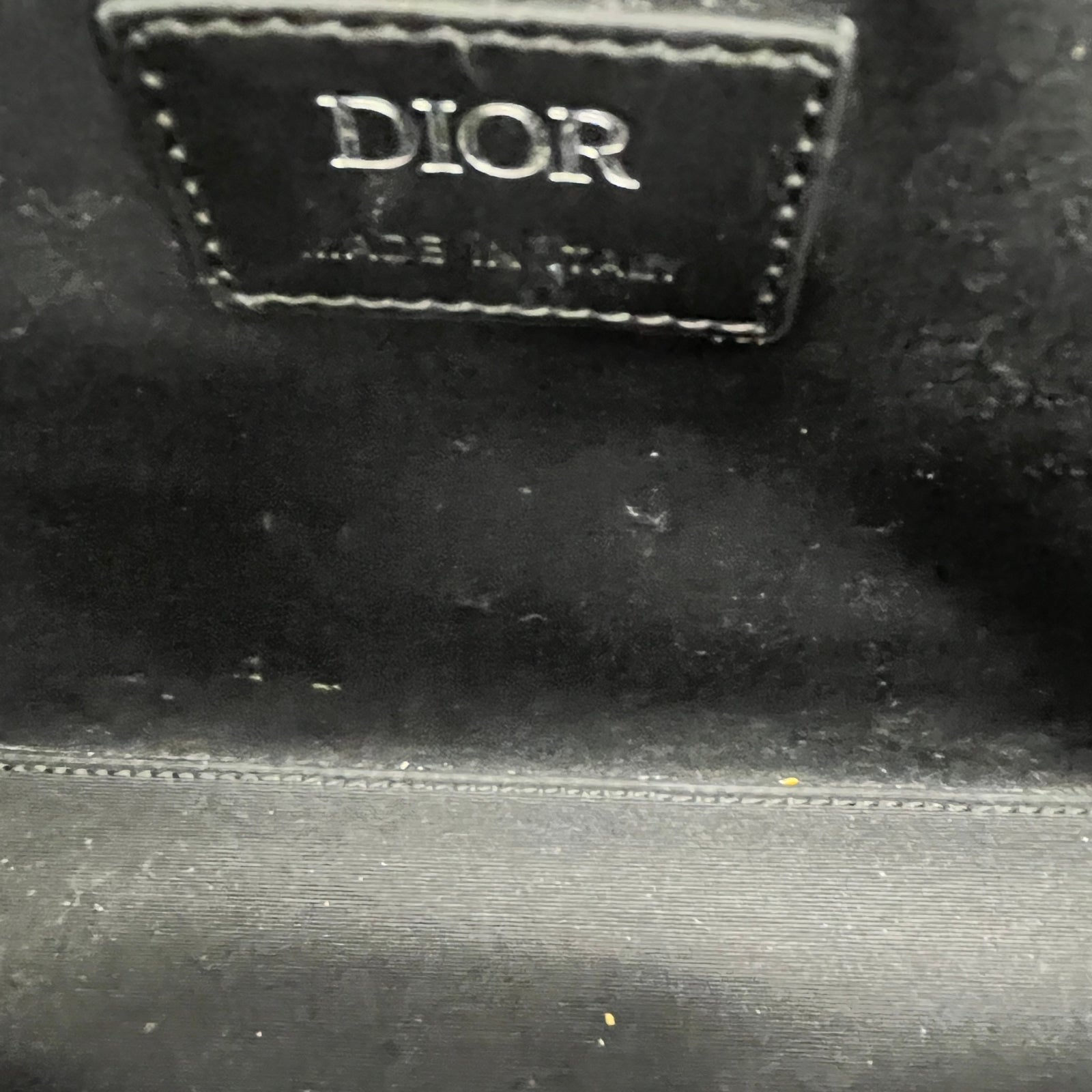 Men's Cd Diamond Lingot 22 Messenger Bag Black - Photo 12
