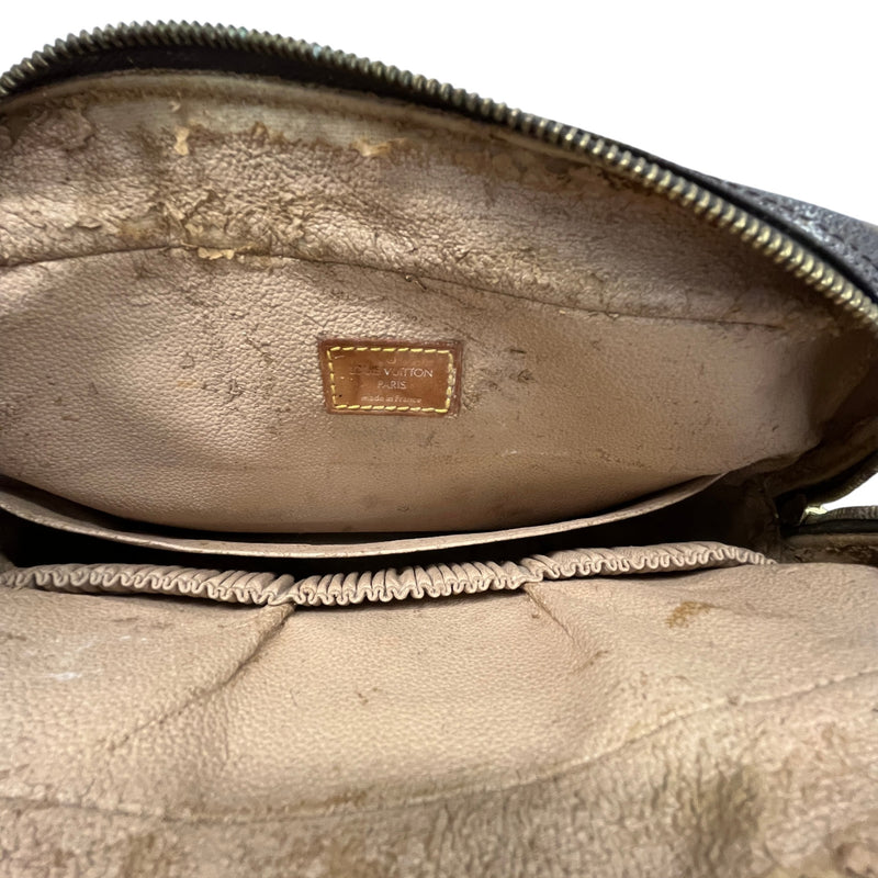 Women's M47522 Monogram Trousse Toilette 28 Pouch Brown