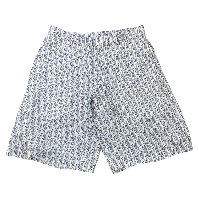 Men's Oblique Shorts Blue Size L / W34