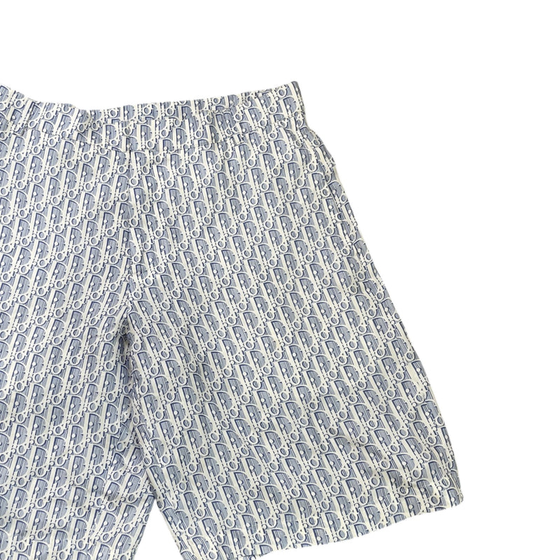 Men's Oblique Shorts Blue Size L / W34