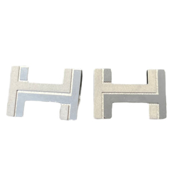 Men's H Au Carré Cufflinks Silver