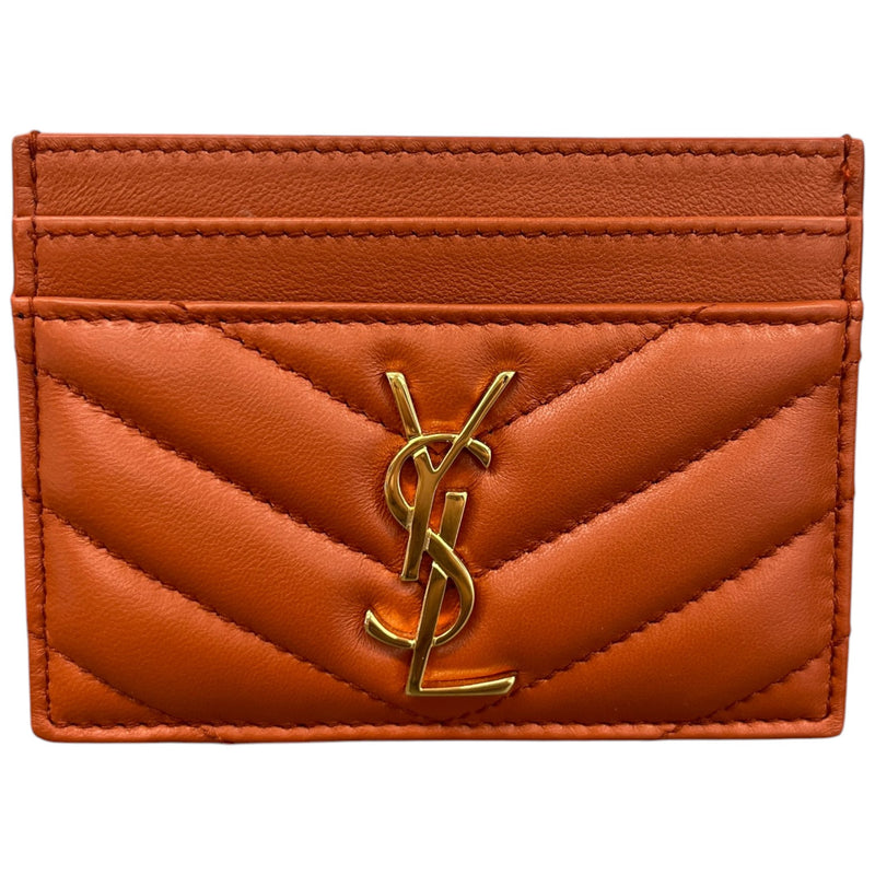 Women's Cassandre Card Holder Burnt Orange