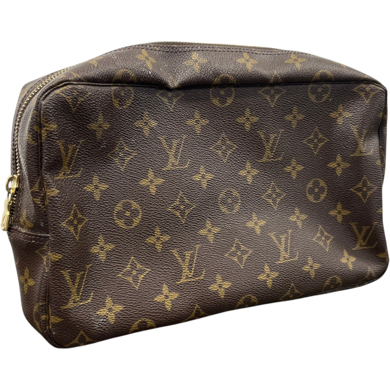 Women's M47522 Monogram Trousse Toilette 28 Pouch Brown - Photo 2