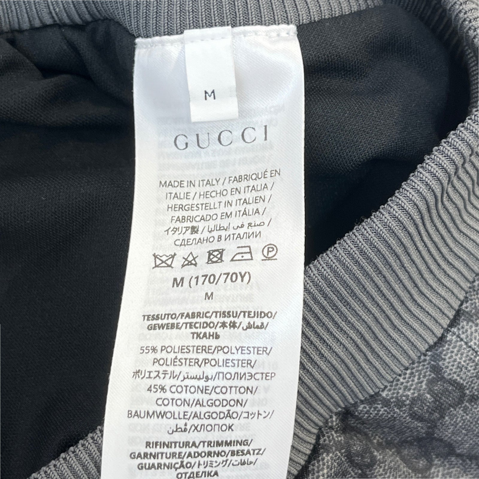 Women's Gg Supreme Shorts Grey Size M - Photo 6