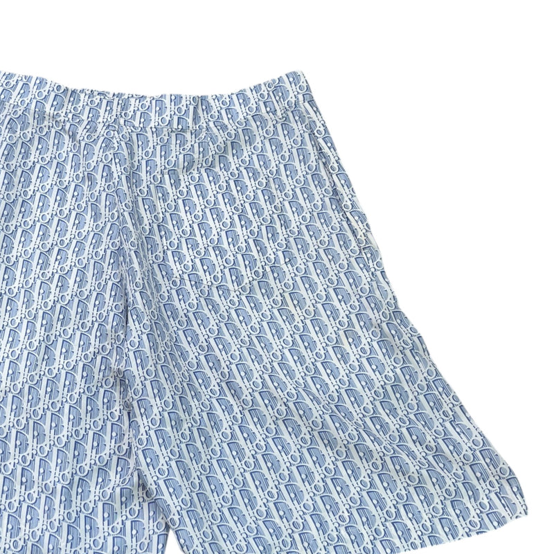 Men's Oblique Shorts Blue Size L / W34