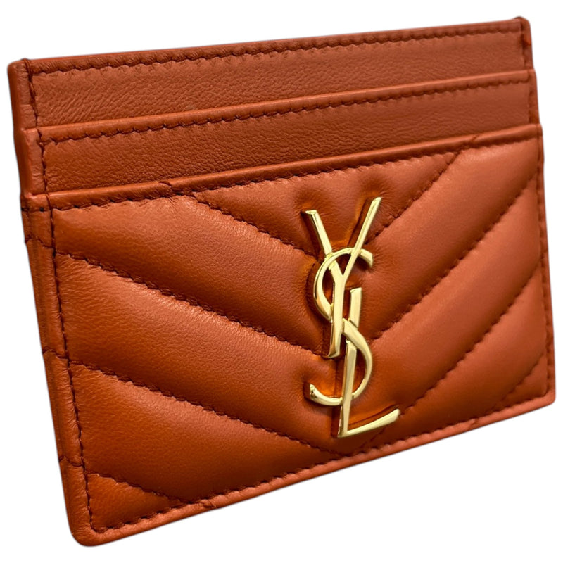 Women's Cassandre Card Holder Burnt Orange