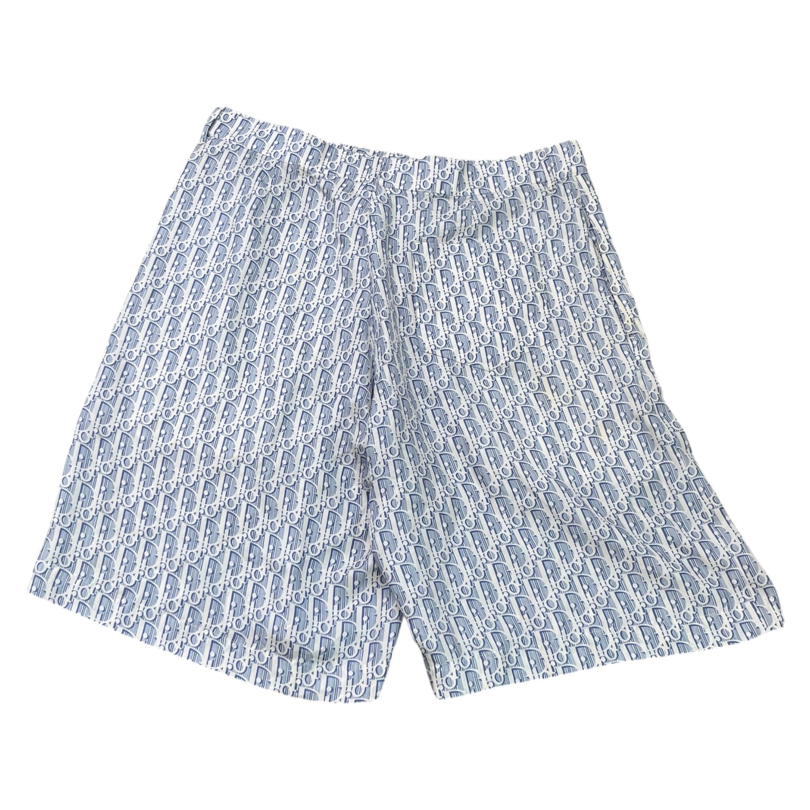 Men's Oblique Shorts Blue Size L / W34 - Photo 2