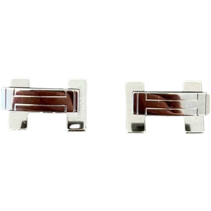 Men's H Au Carré Cufflinks Silver