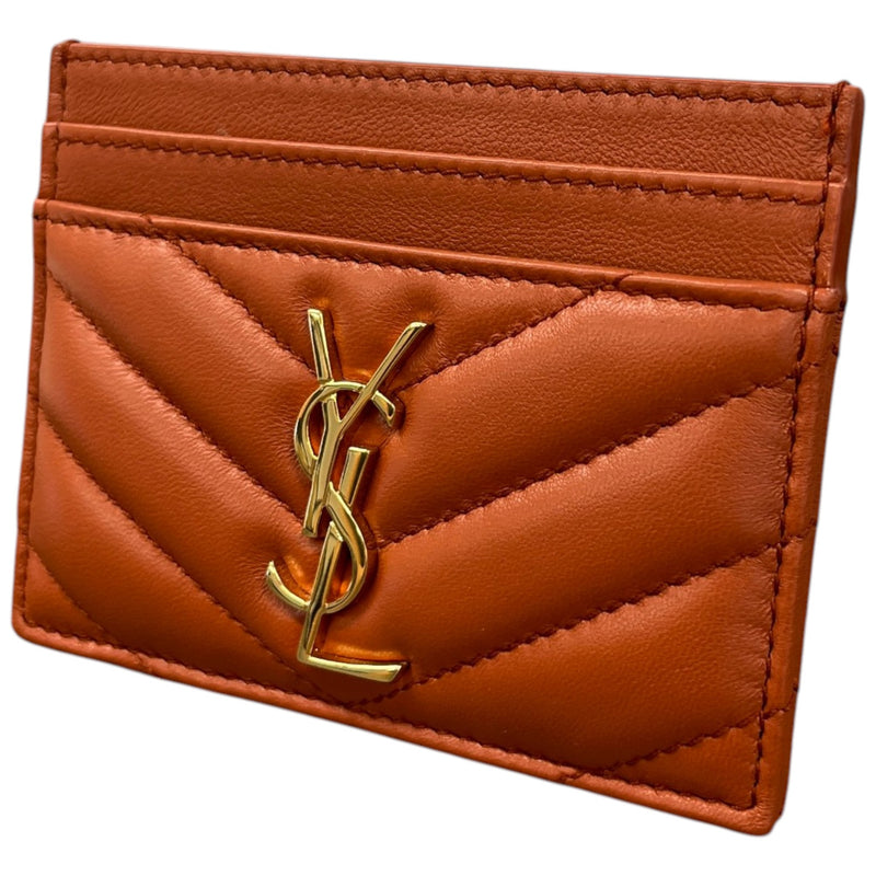 Women's Cassandre Card Holder Burnt Orange