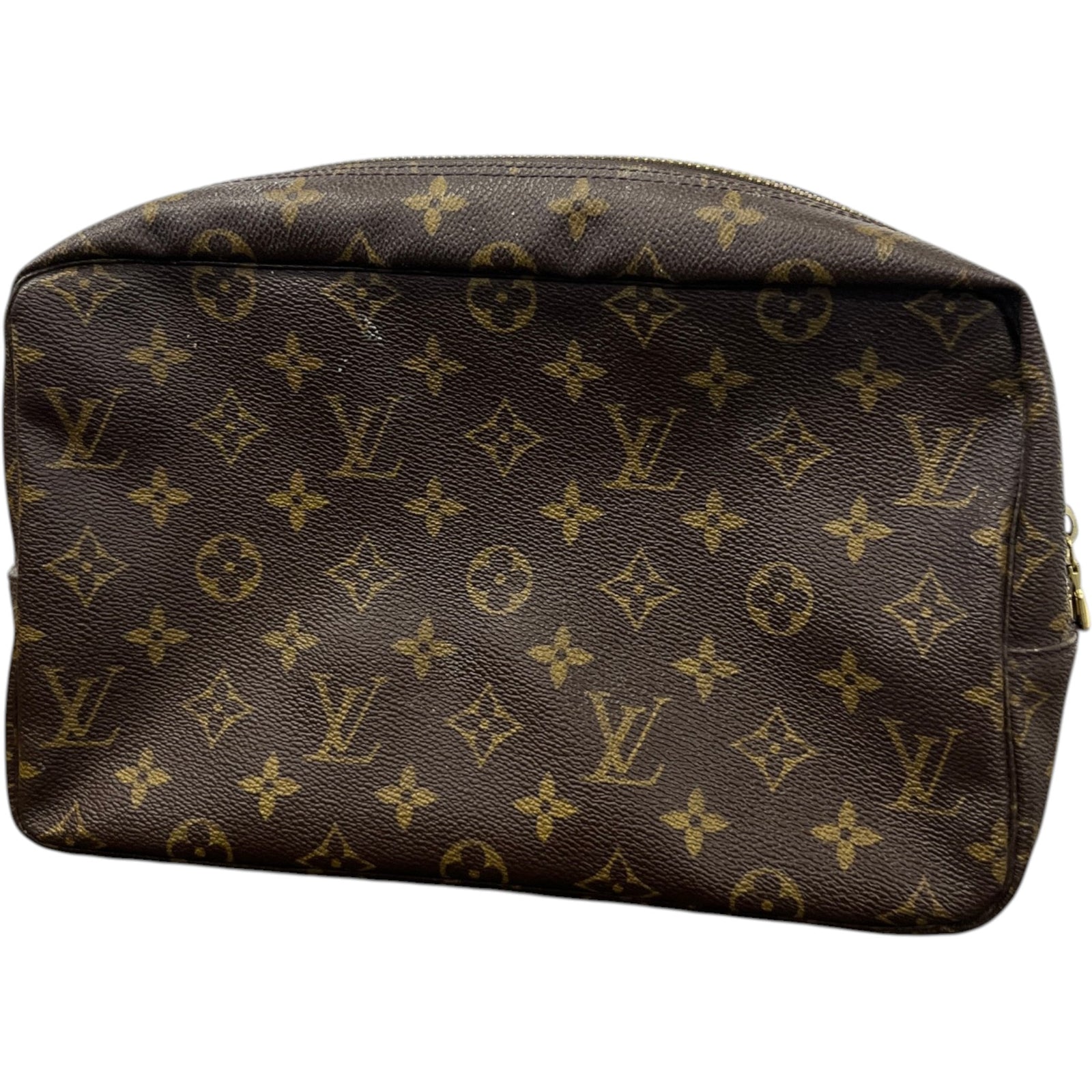 Women's M47522 Monogram Trousse Toilette 28 Pouch Brown - Photo 8