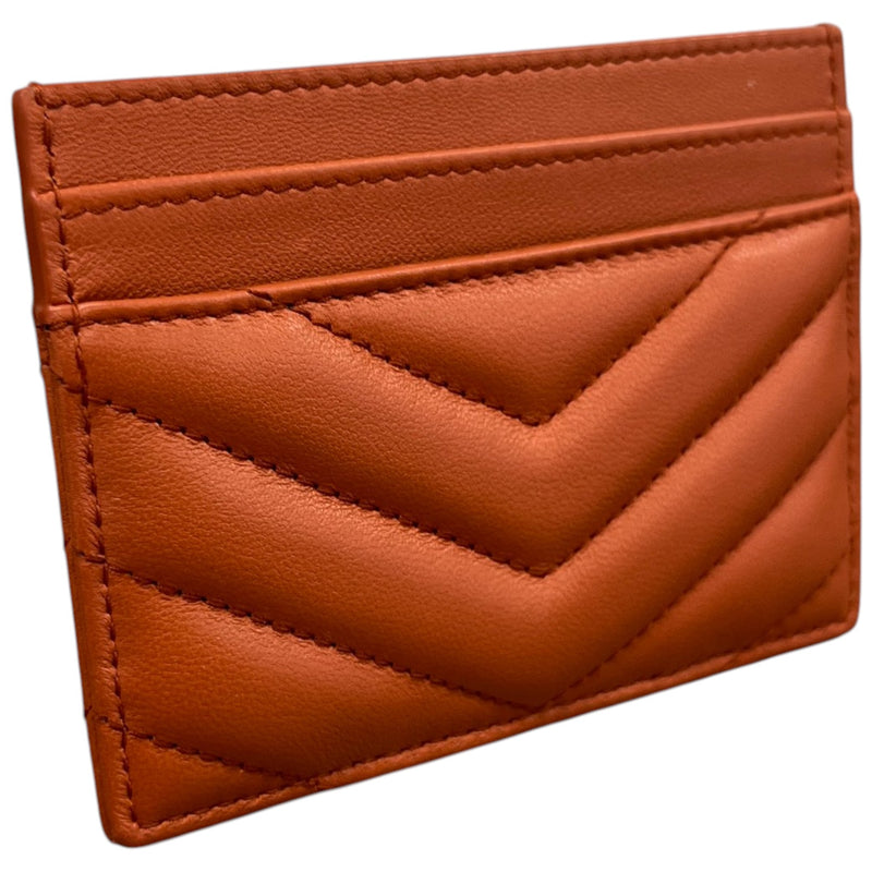 Women's Cassandre Card Holder Burnt Orange