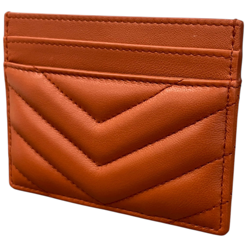 Women's Cassandre Card Holder Burnt Orange
