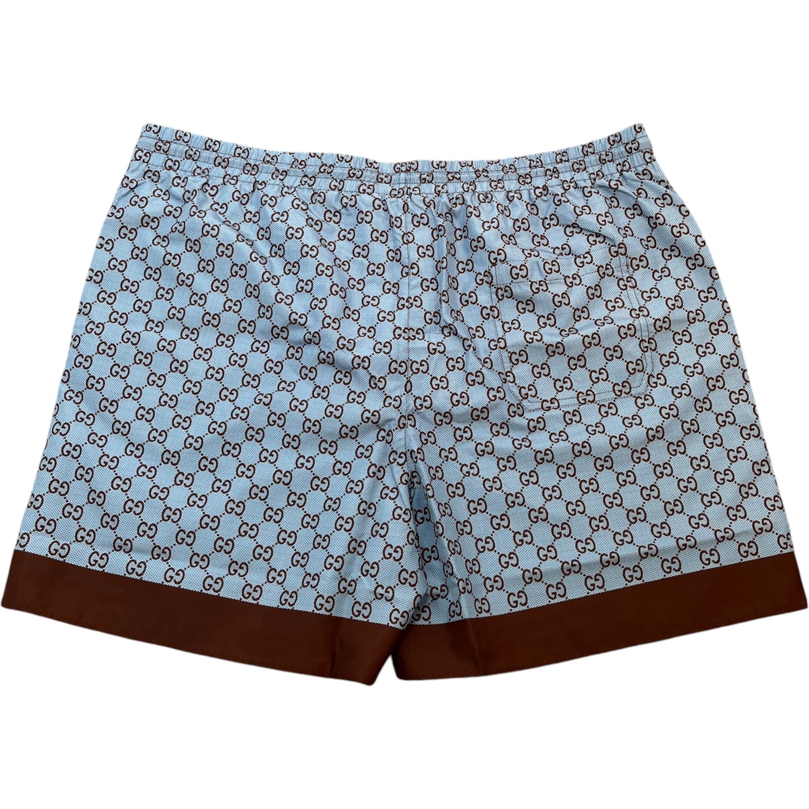 Men's Gg Monogram Swim Shorts Blue Size XXXL - Photo 2