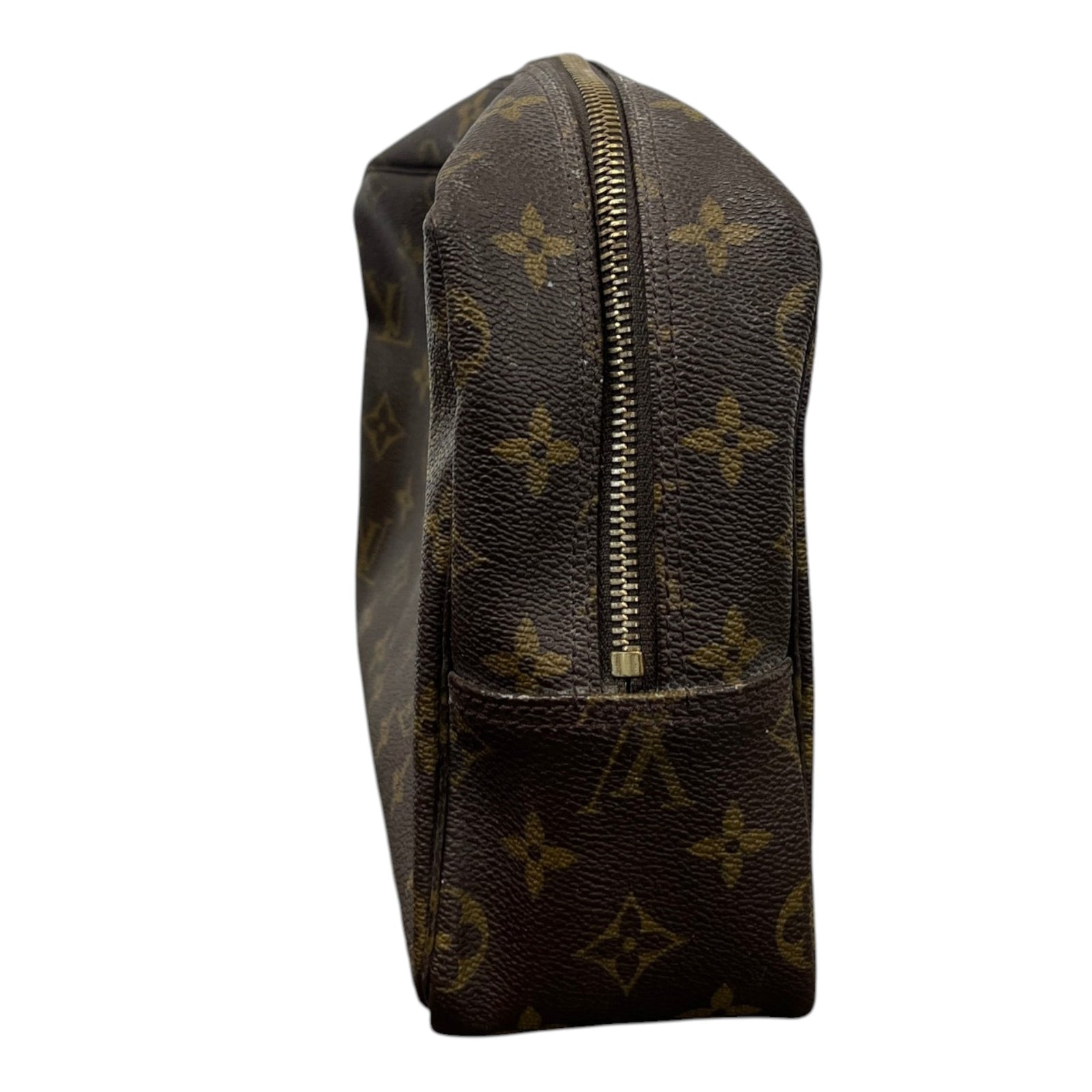 Women's M47522 Monogram Trousse Toilette 28 Pouch Brown - Photo 5