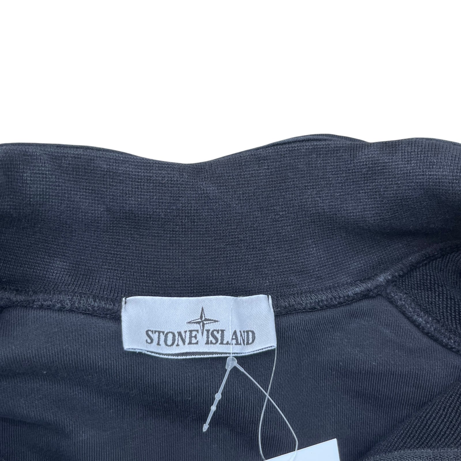 Men's Applique Logo Sweatshirt Black Size S - Photo 8