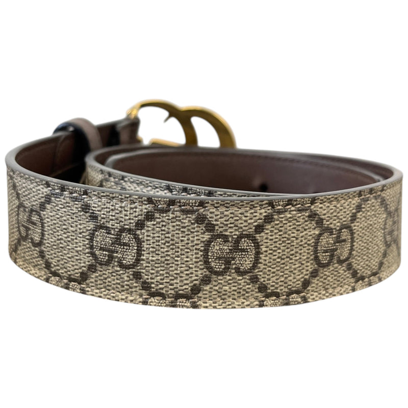 Women's GG Marmont Belt Beige Size W28