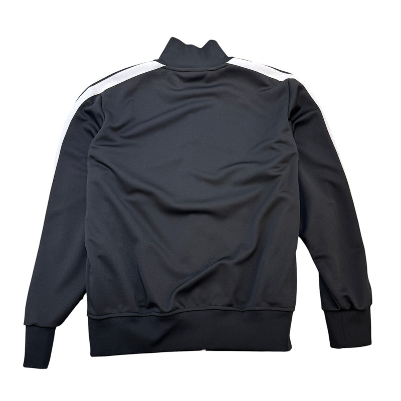 Men's Logo Print Track Jacket Black Size XXL