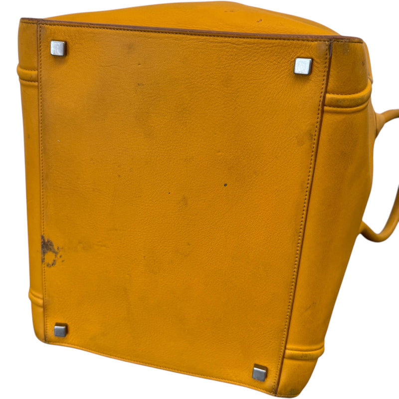 Women's Mini Luggage Tote Bag Orange
