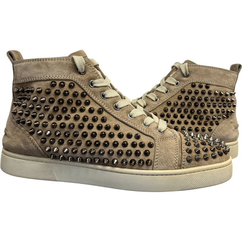 Men's Spikes High Trainers Beige Size UK 6 / EU 40