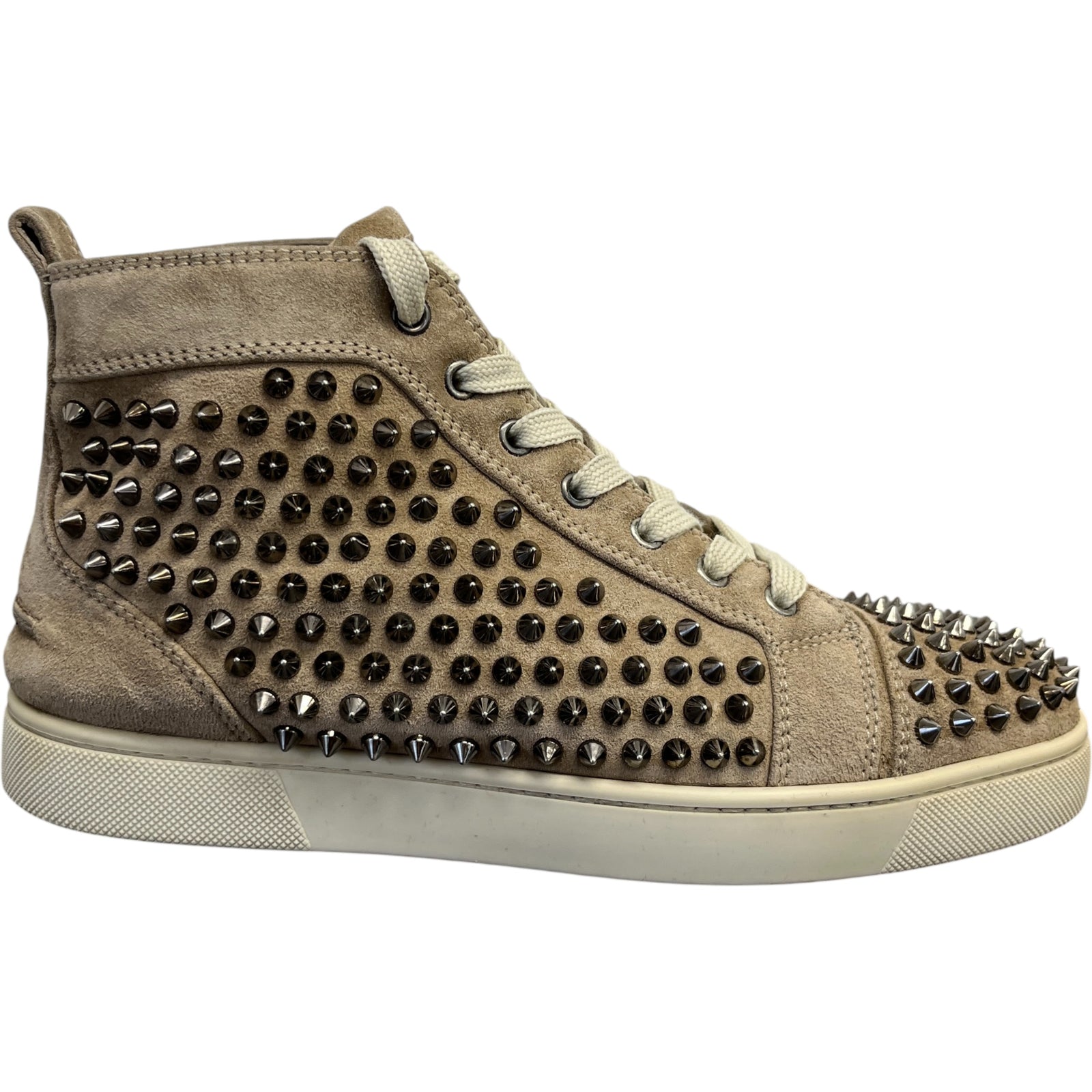 Men's Spikes High Trainers Beige Size UK 6 / EU 40 - Photo 1