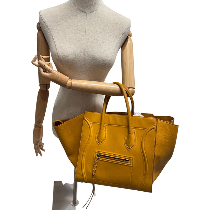 Women's Mini Luggage Tote Bag Orange