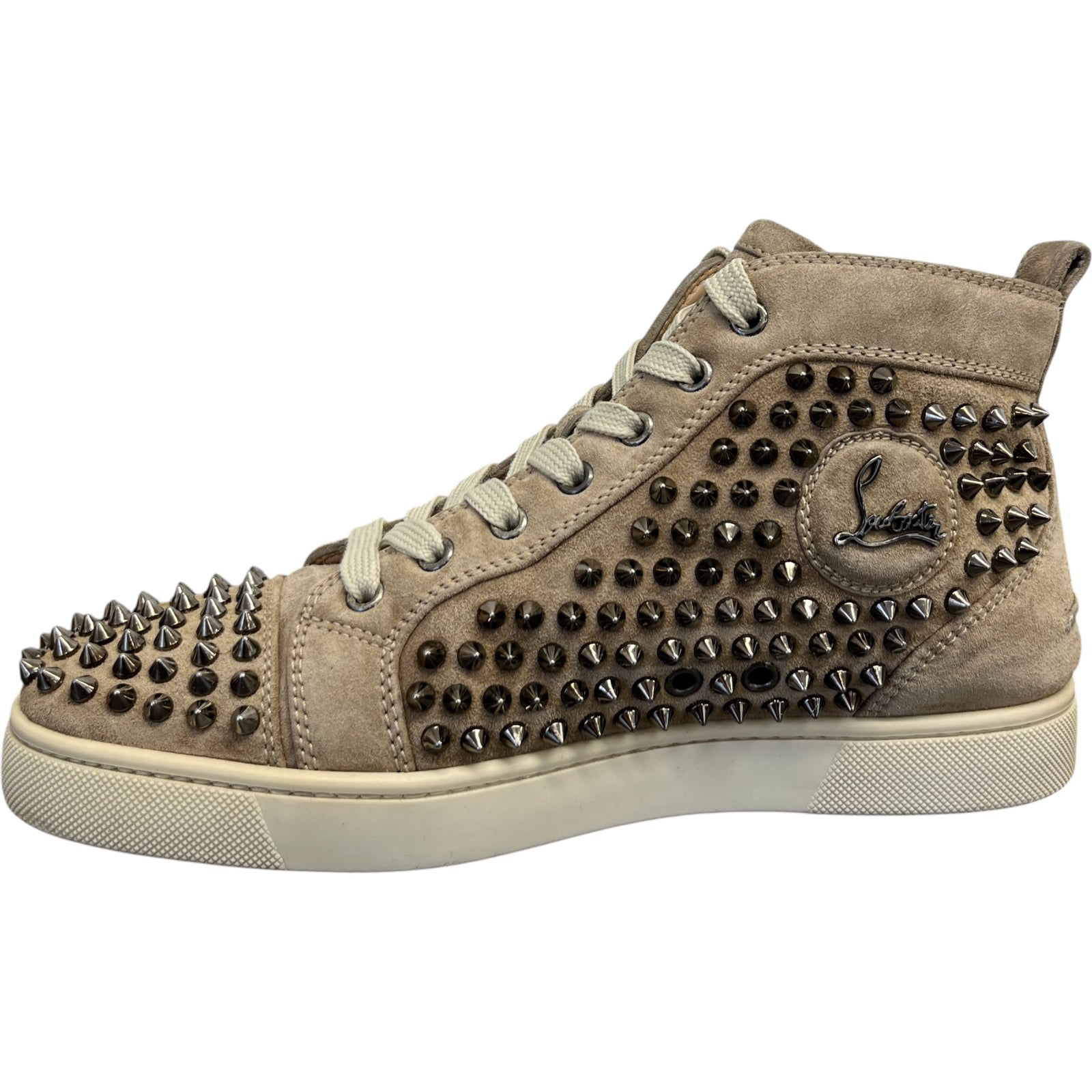 Men's Spikes High Trainers Beige Size UK 6 / EU 40 - Photo 2