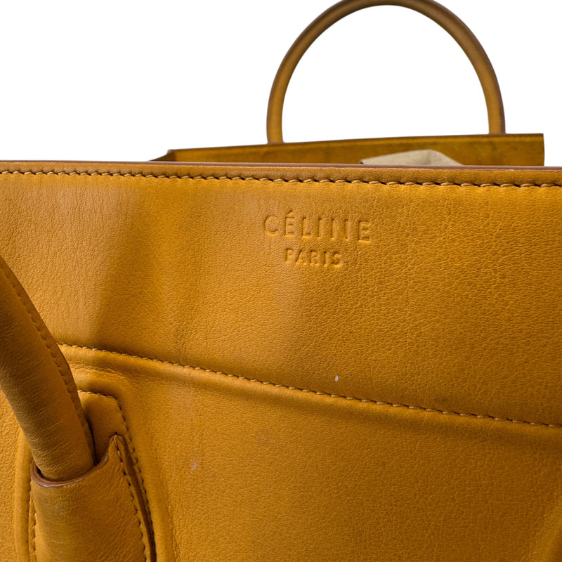 Women's Mini Luggage Tote Bag Orange