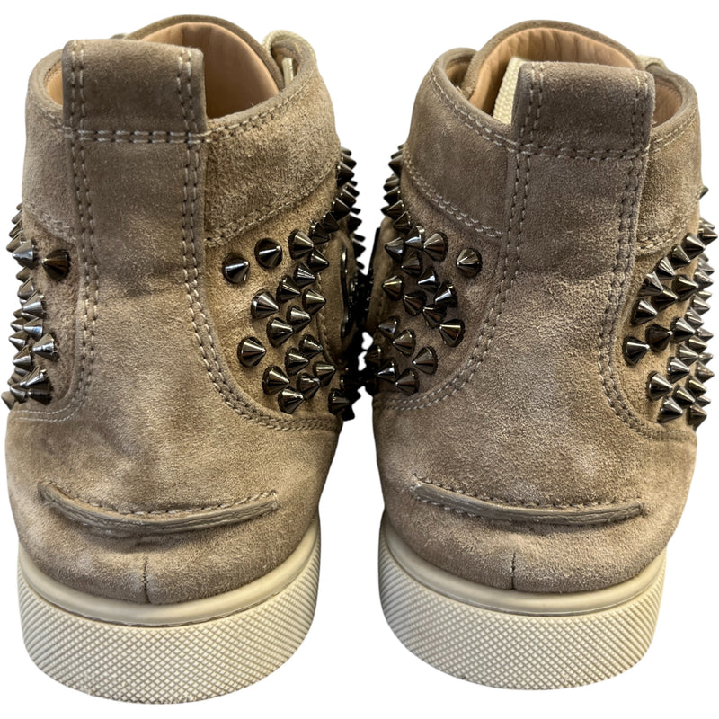 Men's Spikes High Trainers Beige Size UK 6 / EU 40