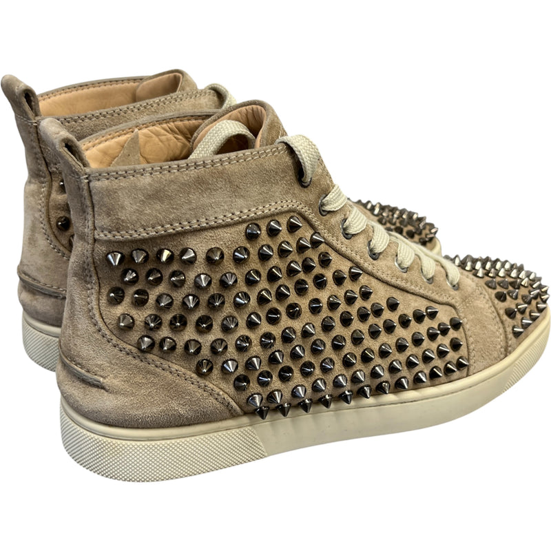 Men's Spikes High Trainers Beige Size UK 6 / EU 40