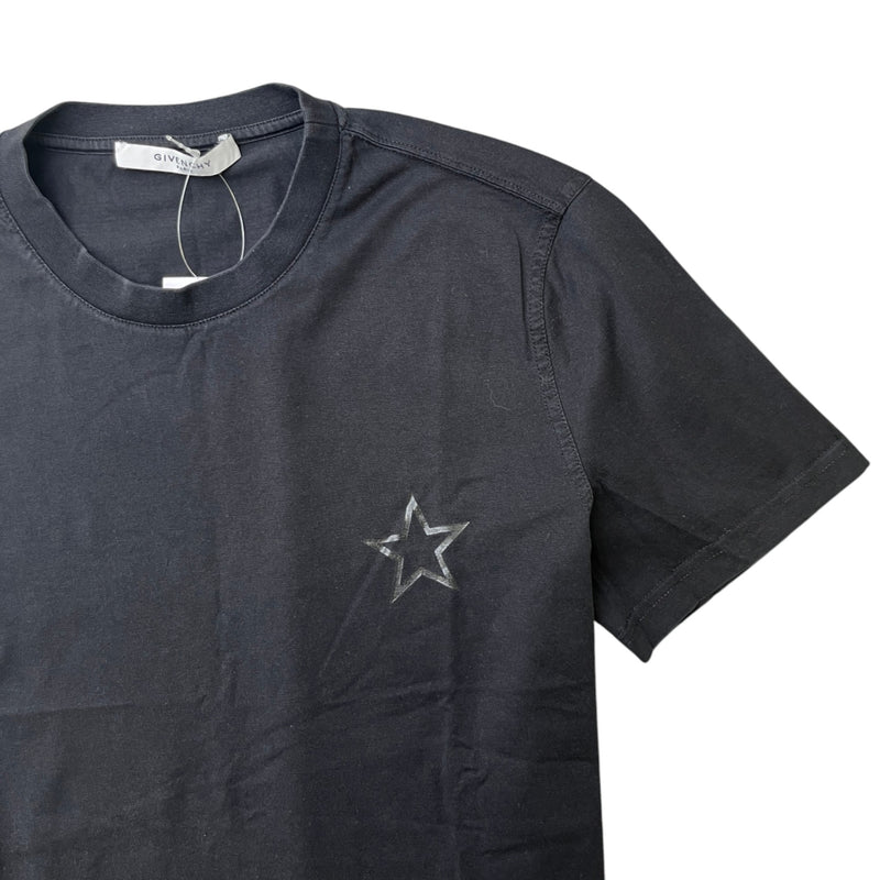 Men's Star Logo T-Shirt Black Size S