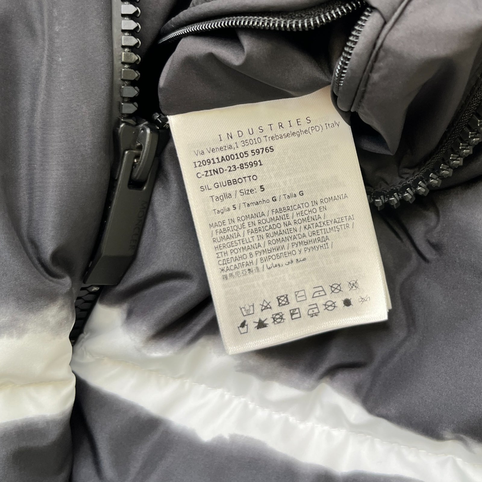 Men's Sil Down Jacket Black Size 5 / XXL - Photo 9