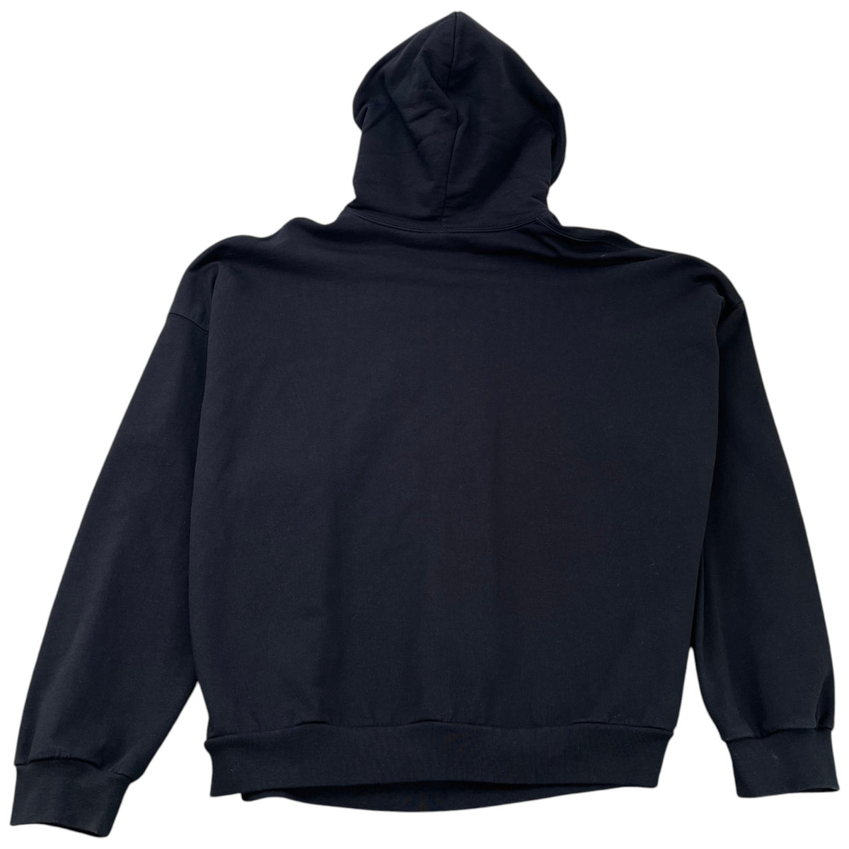 Men's College Logo Hoodie Black Size L - Photo 2